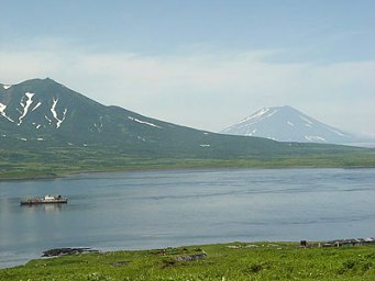 Пейзажи Курильских островов