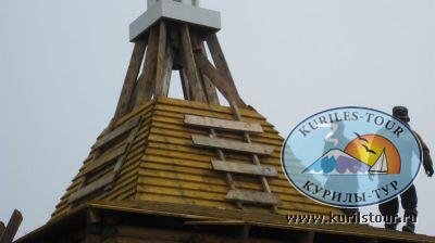 Строительство часовни во время двенадцатой экспедиции