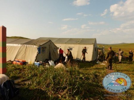 Лагерь экспедиции МО 2015