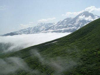 Пейзажи Курильских островов